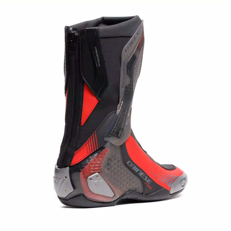 Dainese Torque 4 S men's motorcycle boots in black and red