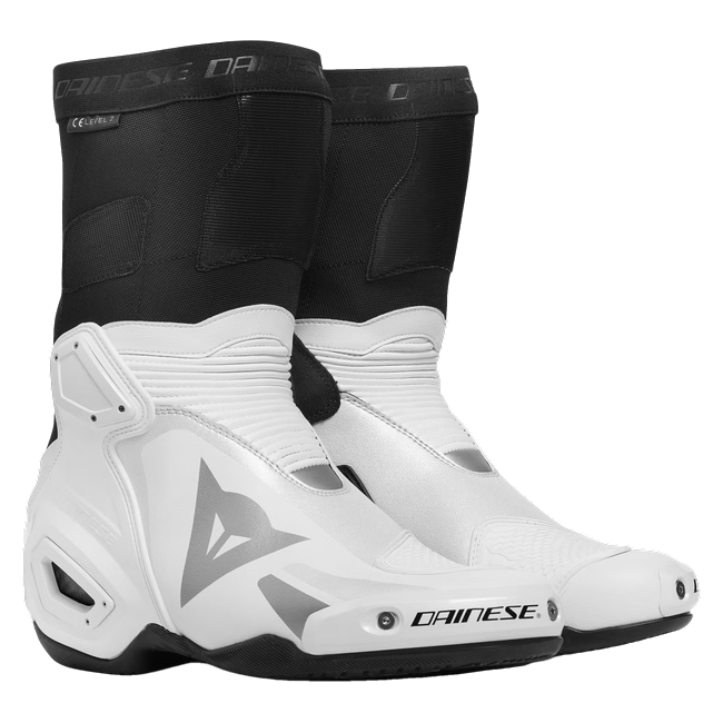 Dainese Axial 2 motorcycle boots men white silver anthracite