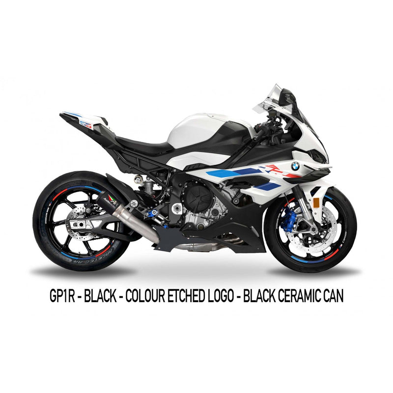 Austin Racing GP1R GP2R V3 titanium slip-on exhaust with de-cat pipe for BMW S1000RR K67