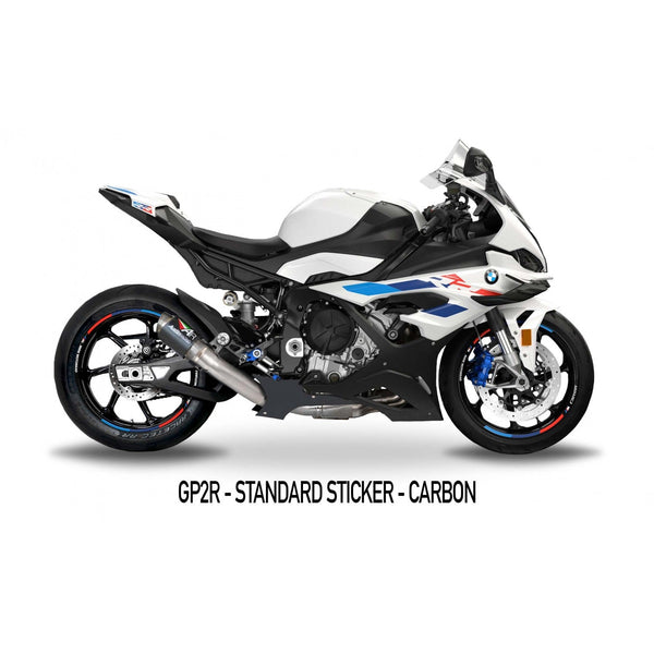 Austin Racing GP1R GP2R V3 titanium slip-on exhaust with de-cat pipe for BMW S1000RR K67