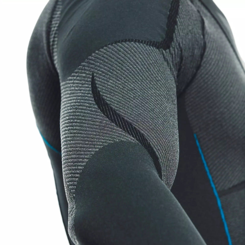 Dainese Dry LS long-sleeve base layer top for men, moisture-wicking seamless construction