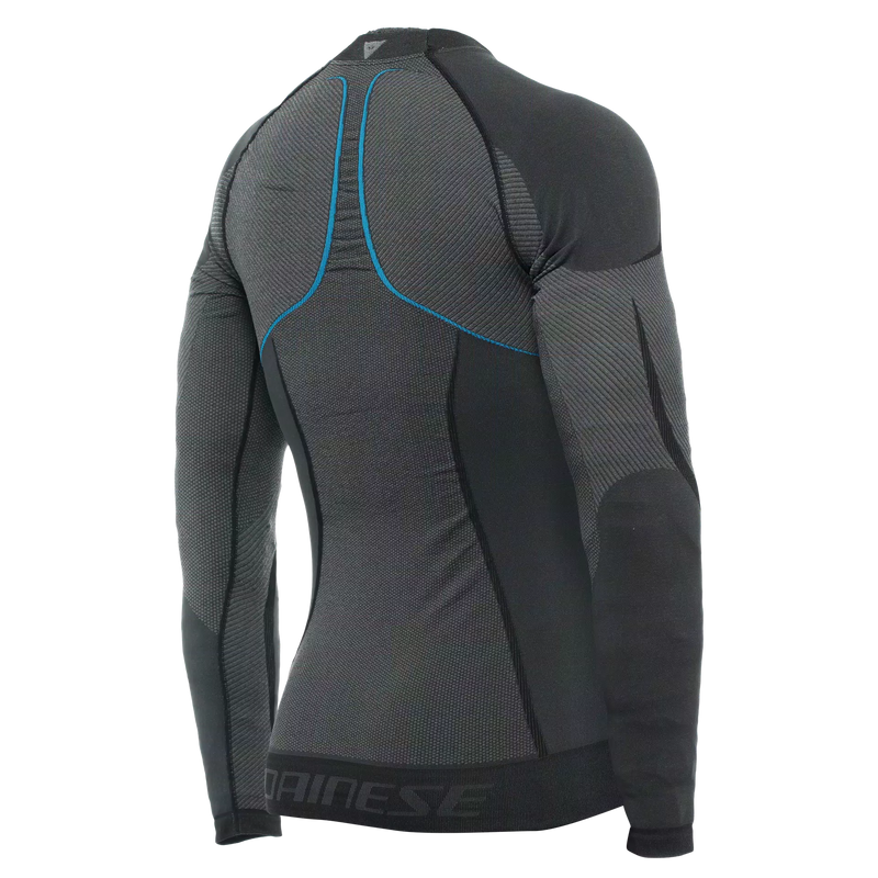 Dainese Dry LS long-sleeve base layer top for men, moisture-wicking seamless construction