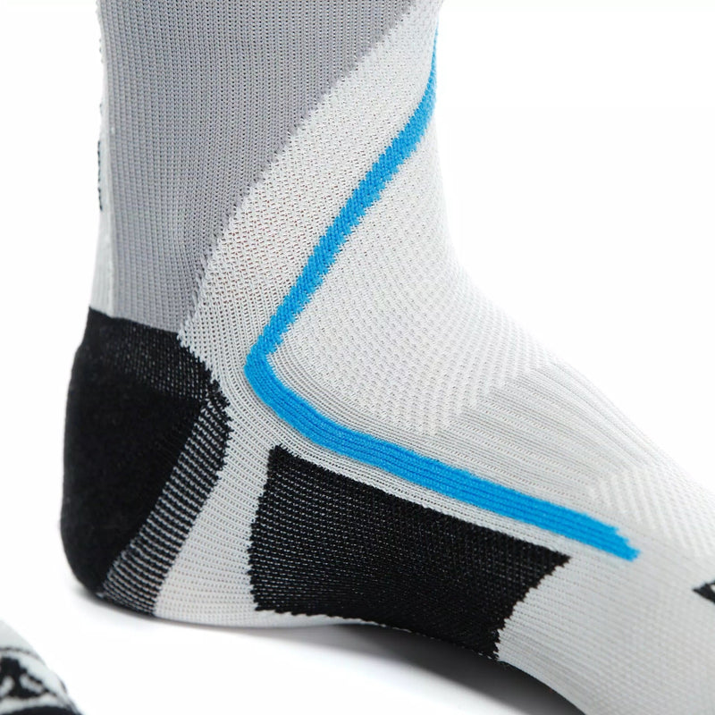 Dainese Dry Mid Socks ergonomic motorcycle compression socks