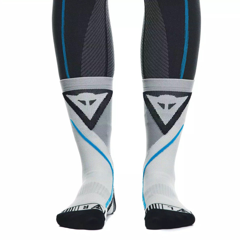 Dainese Dry Mid Socks ergonomic motorcycle compression socks