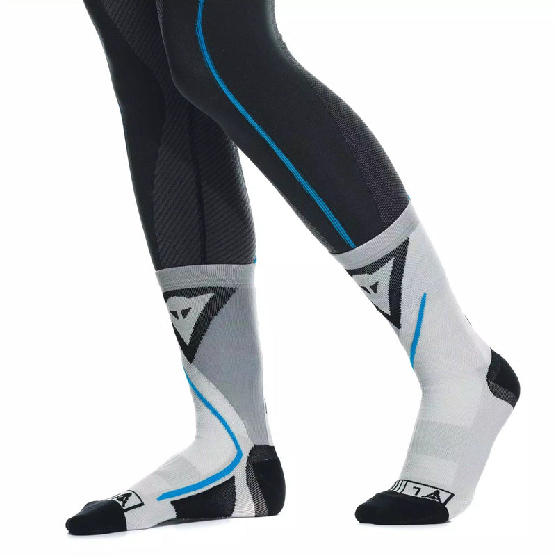 Dainese Dry Mid Socks ergonomic motorcycle compression socks