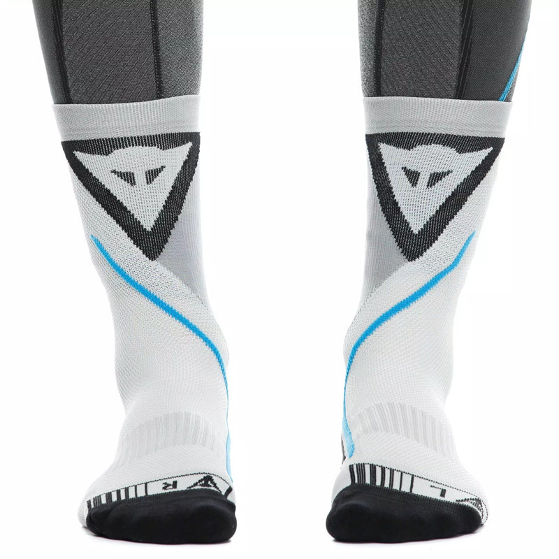 Dainese Dry Mid Socks ergonomic motorcycle compression socks