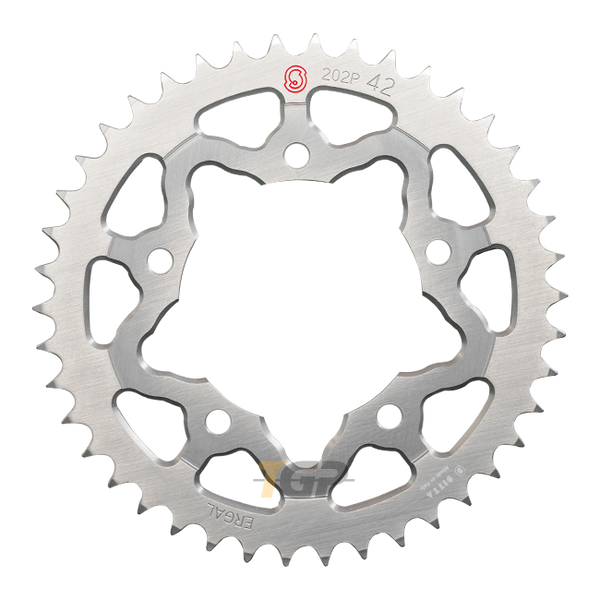 Sitta 202P aluminium rear sprocket for Aprilia RS 660 in anodised finish