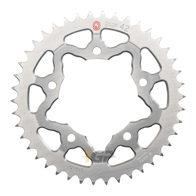 Sitta aluminium rear sprocket 207Y for BMW M1000RR K66 in anodised finish