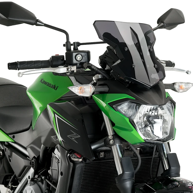 Puig Flanker Windscreen for Kawasaki Z650 (2017–2026)