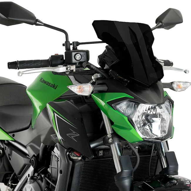 Puig Flanker Windscreen for Kawasaki Z650 (2017–2026)