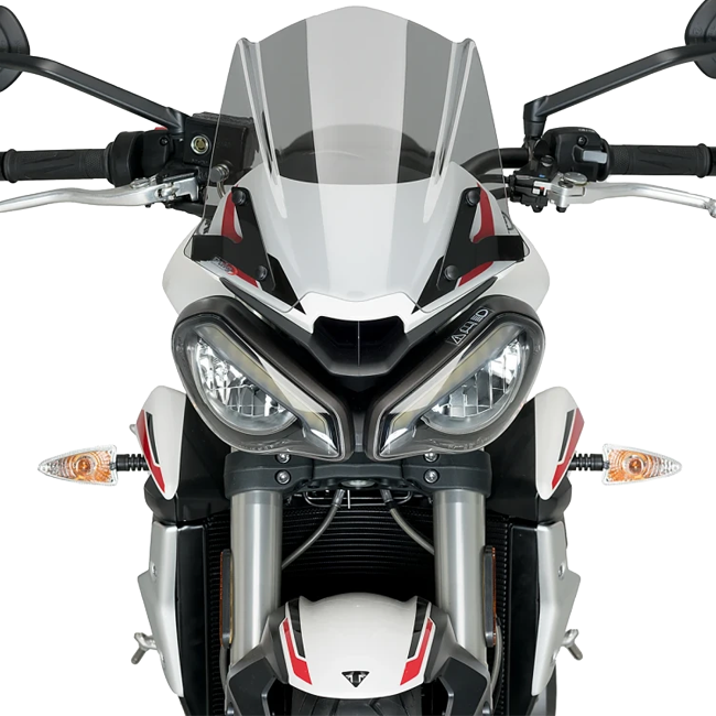 Puig New Generation Sport Windscreen for Triumph Street Triple 765 R LOW (2021–2022)