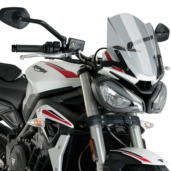 Puig New Generation Sport Windscreen for Triumph Street Triple 660 S (2020–2022)