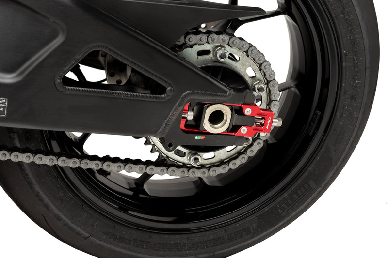 Puig CNC aluminium chain tensioner for Honda CBR 1000 RR-R SC82 colour-anodised finish