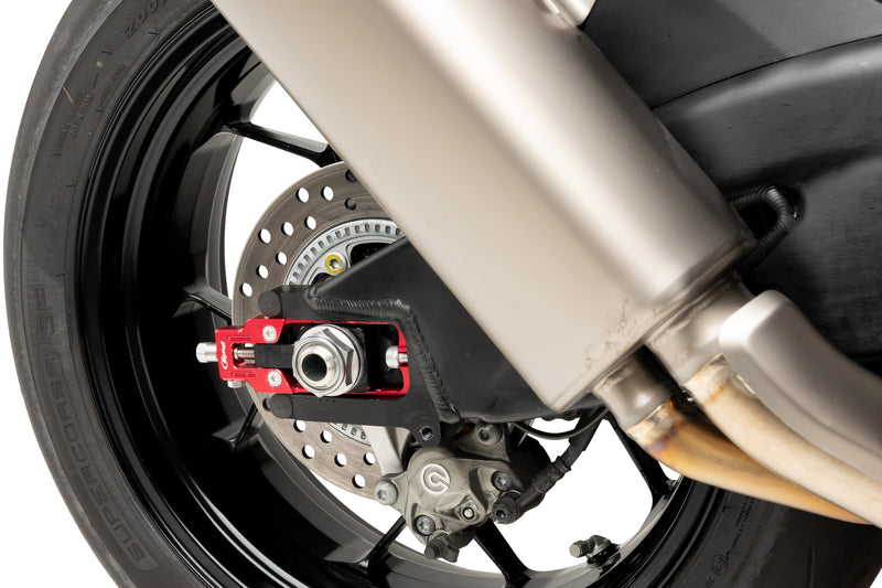 Puig CNC aluminium chain tensioner for Honda CBR 1000 RR-R SC82 colour-anodised finish