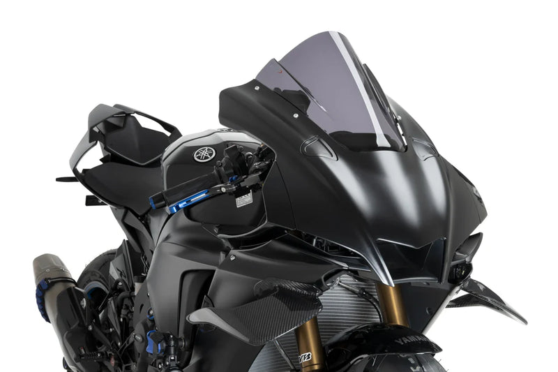 Puig rear seat cowl for Yamaha YZF-R1 RN65 in matte black — monoposto MotoGP-style tail fairing