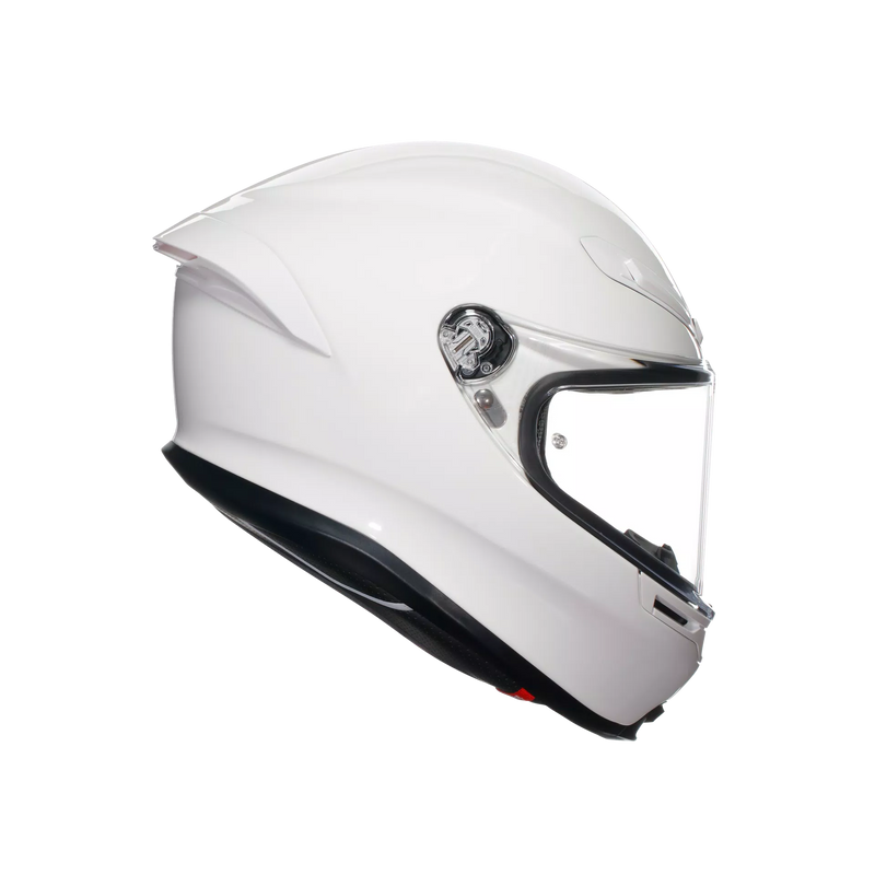 AGV K6 S full-face helmet in gloss white