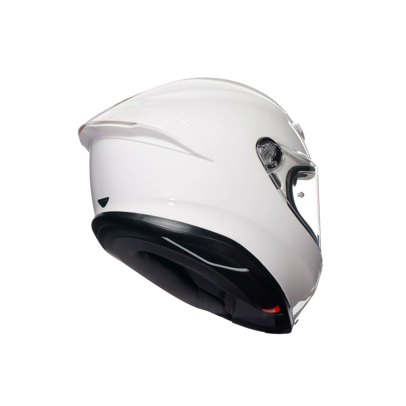 AGV K6 S full-face helmet in gloss white