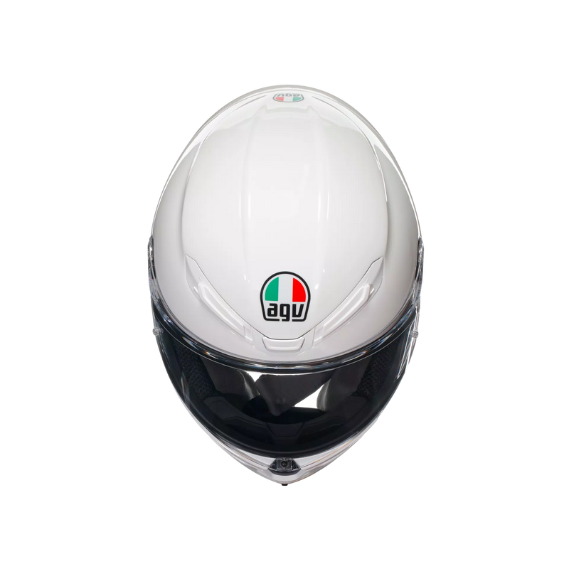 AGV K6 S full-face helmet in gloss white