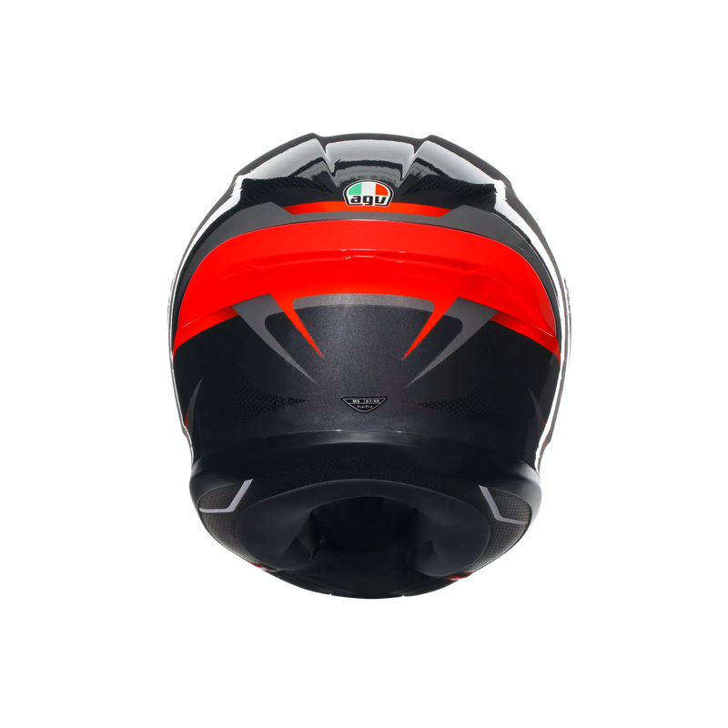 AGV K6 S helmet Slashcut Black Grey Red full-face road helmet