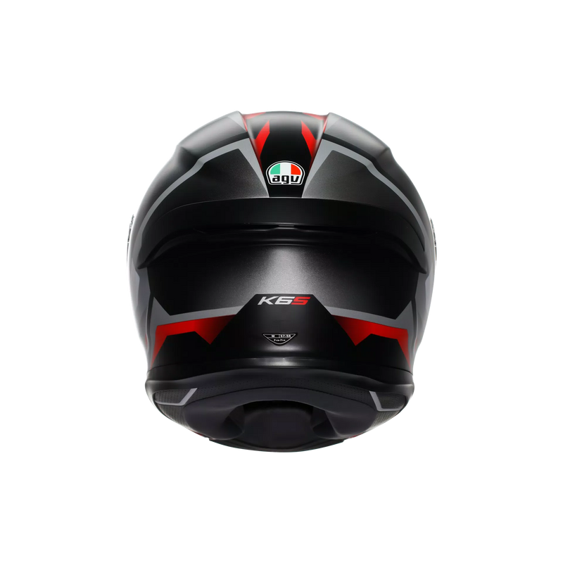 AGV K6 S full-face helmet Karve Matte Black White Red