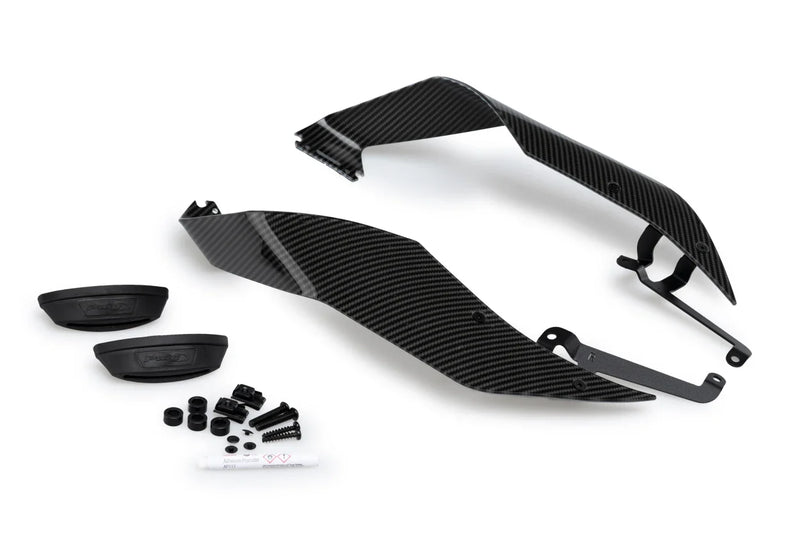 Puig Race Side Spoiler Downforce for Yamaha YZF-R7 in matte black