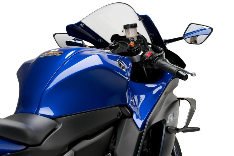 Puig Race Side Spoiler Downforce for Yamaha YZF-R7 in matte black