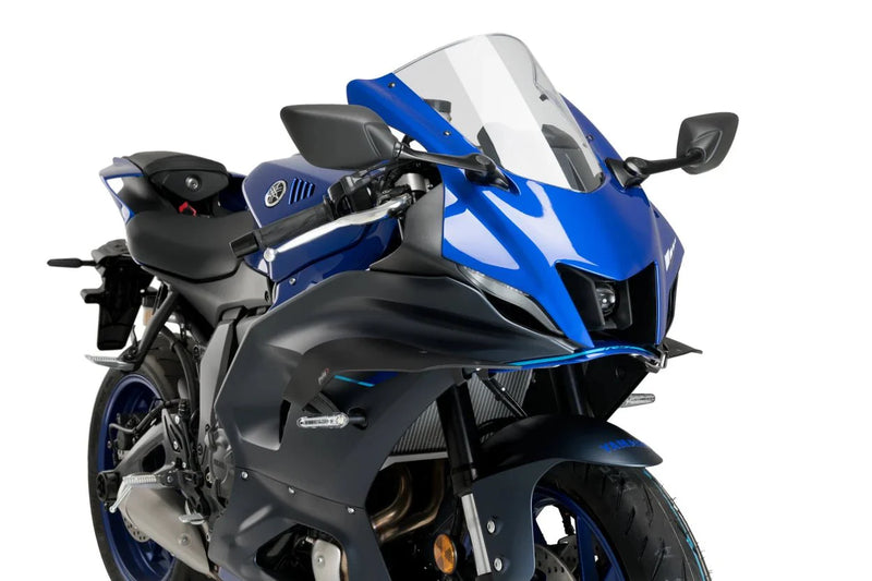Puig Race Side Spoiler Downforce for Yamaha YZF-R7 in matte black
