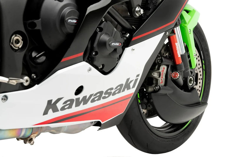 Puig brake caliper cooling air ducts for Kawasaki ZX-10R 2026 in matte black