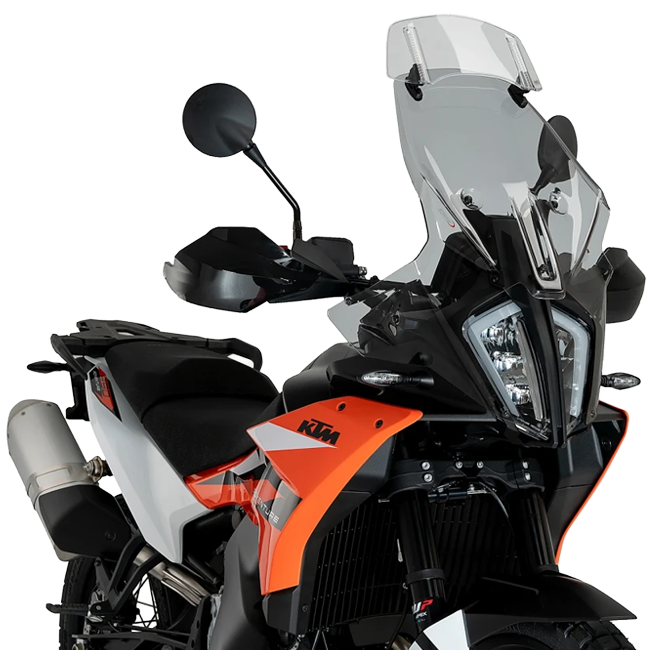 Puig Touring Windshield with Visor for KTM 790 Adventure (2023–2026)