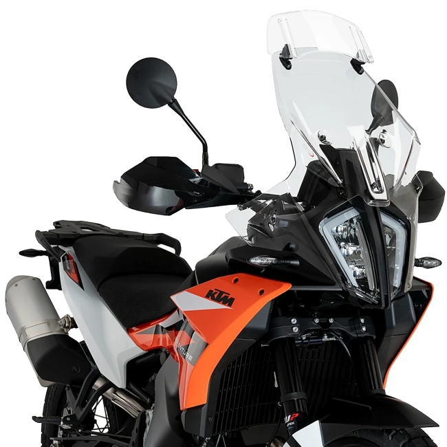 Puig Touring Windshield with Visor for KTM 790 Adventure (2023–2026)