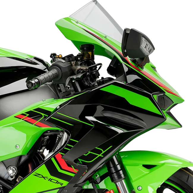 Puig Race Side Spoilers for Kawasaki ZX-10R (2021–2025)