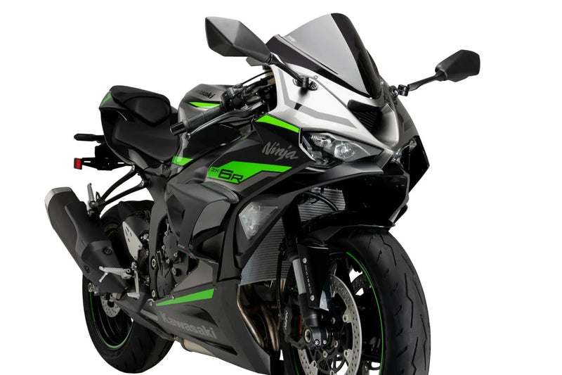 Puig side winglet downforce spoiler for Kawasaki ZX-6R 2024-2026