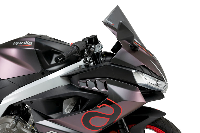 Puig R-Racer windshield for Aprilia RS 457 2024-2026, part 22274