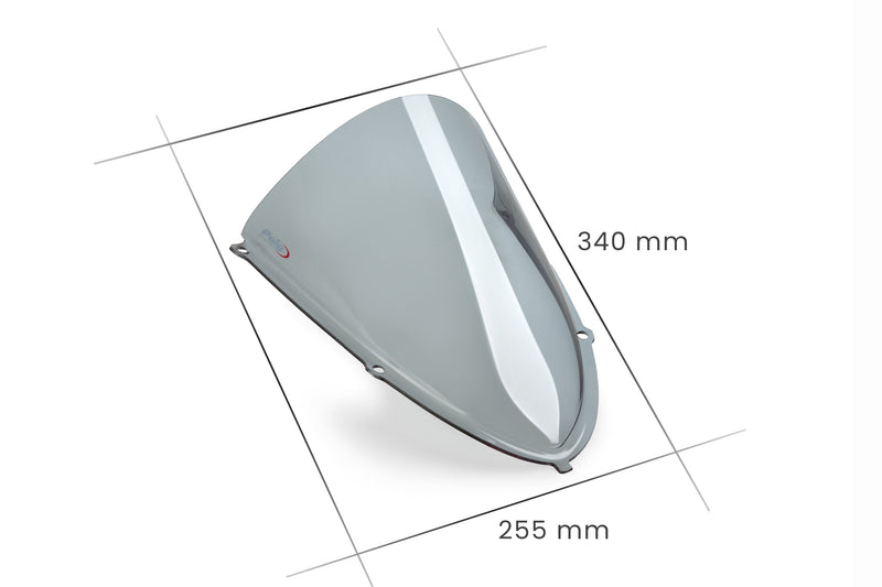 Puig R-Racer windshield for Aprilia RS 457 2024-2026, part 22274