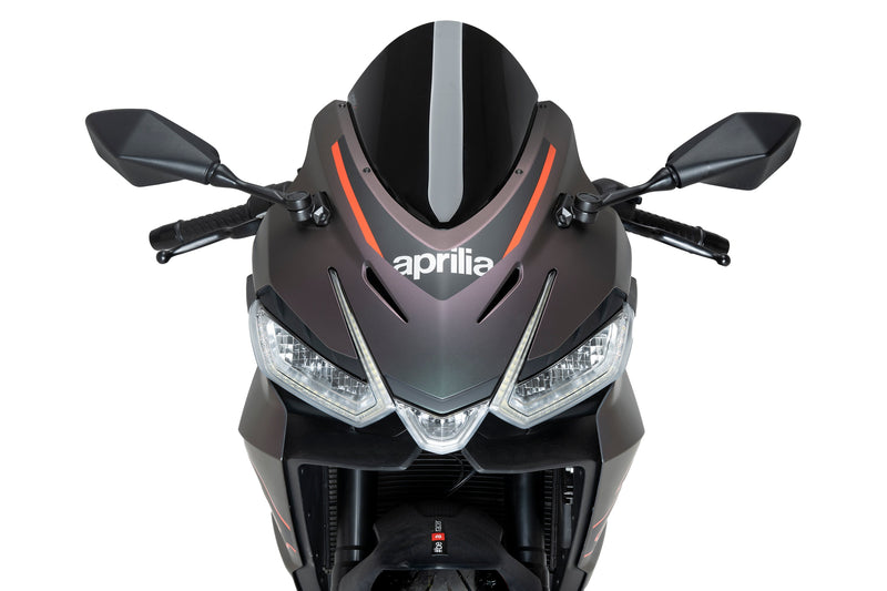 Puig R-Racer windshield for Aprilia RS 457 2024-2026, part 22274