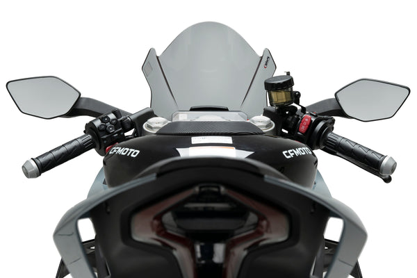 Puig Z-Racing windscreen for CFMoto 450 SR in transparent finish