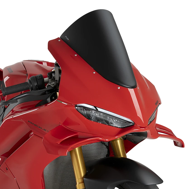 Puig R-Racer windscreen for Ducati Panigale V4 V4 S V4 R 2025-2026 part 22333