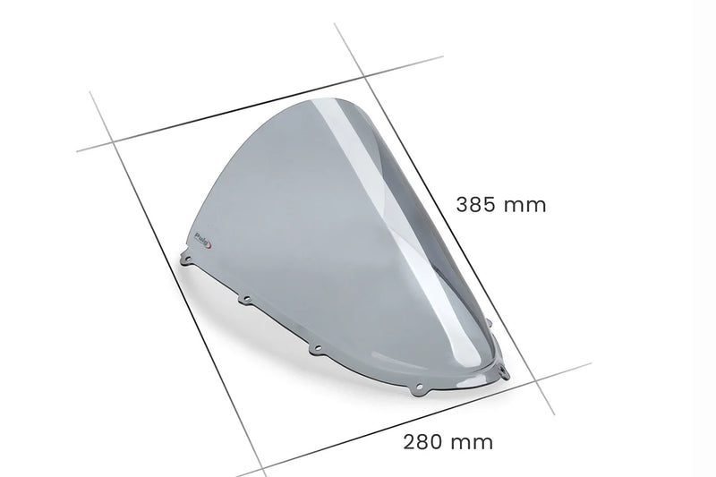 Puig R-Racer windscreen for Ducati Panigale V4 V4 S V4 R 2025-2026 part 22333