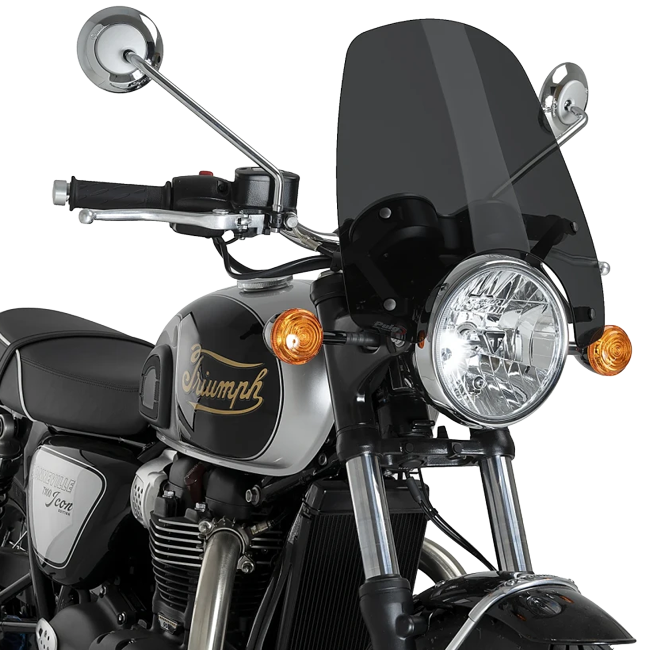 Puig New Generation Touring Windscreen for Triumph Bonneville T120 (2016–2025)