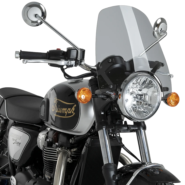 Puig New Generation Touring Windscreen for Triumph Bonneville T120 (2016–2025)