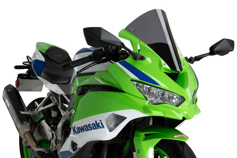 Puig R-Racer windscreen for Kawasaki ZX-4RR 2023–2025 in transparent acrylic