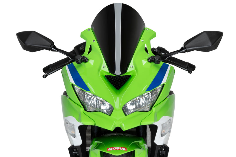 Puig R-Racer windscreen for Kawasaki ZX-4RR 2023–2025 in transparent acrylic