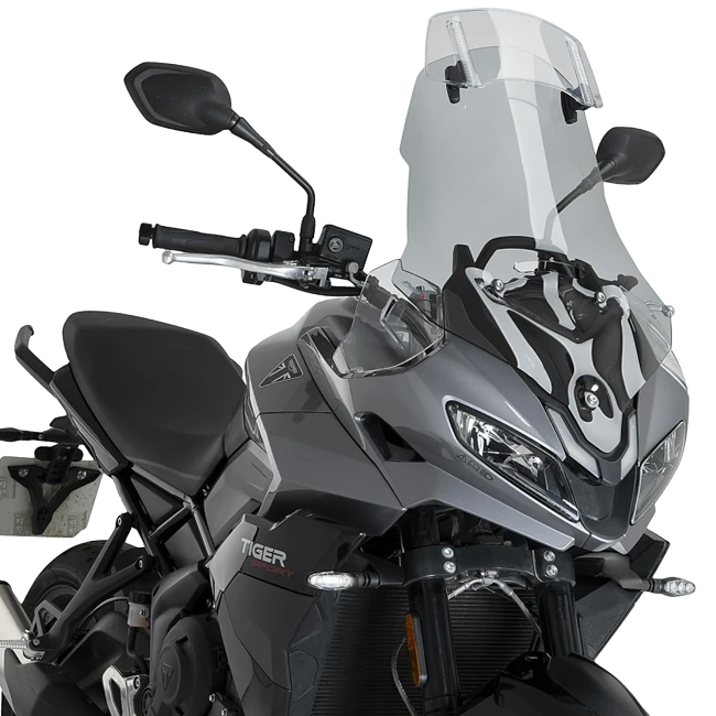 Puig Touring Windshield with Visor for Triumph Tiger Sport 800 (2025)