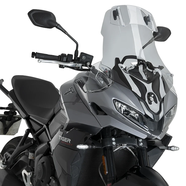 Puig Touring Windshield with Visor for Triumph Tiger Sport 800 (2025)