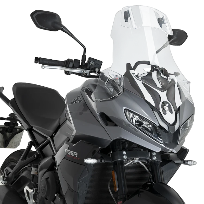 Puig Touring Windshield with Visor for Triumph Tiger Sport 800 (2025)