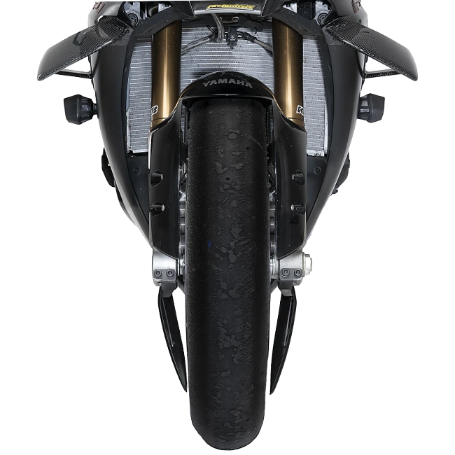 Puig Aero Wheel Deflector for Yamaha YZF-R1 RN65 (2025)