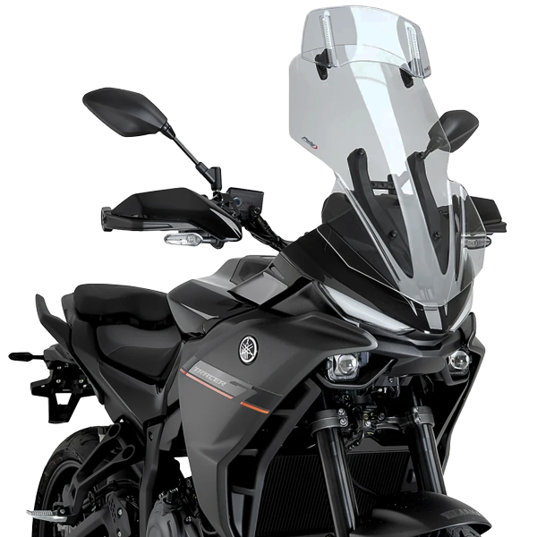 Puig Touring Windshield with Adjustable Visor for Yamaha Tracer 7 (2025–2026)