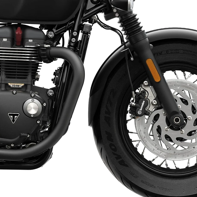 Puig Front Fender Extension for Triumph Bonneville Bobber (2017–2026)