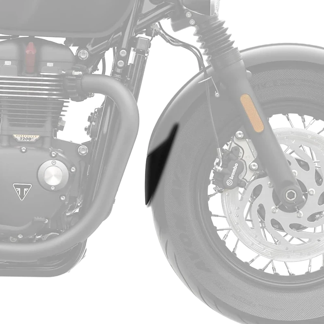 Puig Front Fender Extension for Triumph Bonneville Bobber (2017–2026)