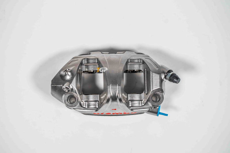 Brembo Racing Moto2 2024 P4/34-38 monoblock right brake caliper 108mm XC1FV11 nickel-plated